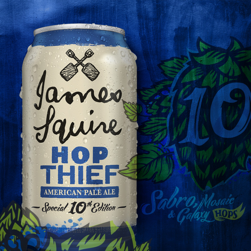 Energi Design-Packaging-James Squire-Hop Thief 10-Craft Beer