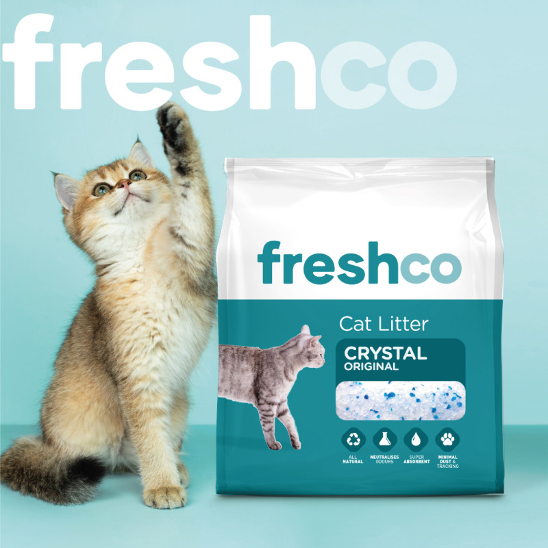 Energi Design Packaging-Freshco-Cat-Litter-Crystal-Packaging-Cat Image